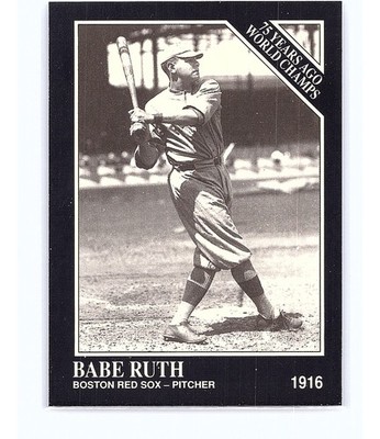 1991 Conlon The Sporting News Babe Ruth #145