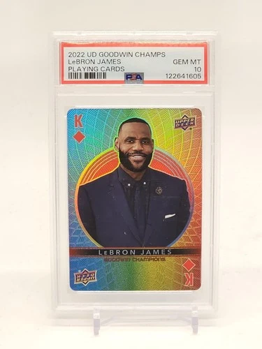 2022 Upper Deck Goodwin Champions Lebron James Playing Card PSA 10