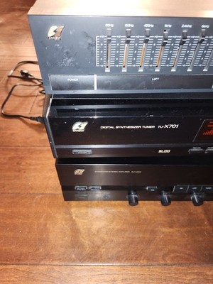 SANSUI SE-2000, TU-X701, AU-X301I Sound Setup. Japanese Audio