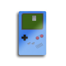 RetroBoy Classic Card Skin BLUE 