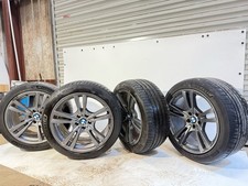 Fits BMW X5 X5M X6 20" Set of M Sport Wheel Rims 5 Double Spoke GRAY w Tires