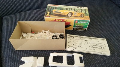 #ad #ad 1963 AMT 2170 150 FORD POWERED COBRA quot;3 in1quot; model kit 1:25 parts $40.00
