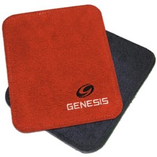 Genesis Pure Pad Buffalo Leather Orange Shammy Bowling Ball Oil Removing Pad