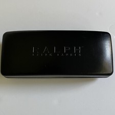 Ralph Lauren Black Eyeglasses Case Hard Clamshell Glasses Rectangle