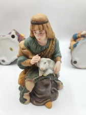 Shepherd Boy - Kirkland 75177 Nativity Porcelain Replacement Figure
