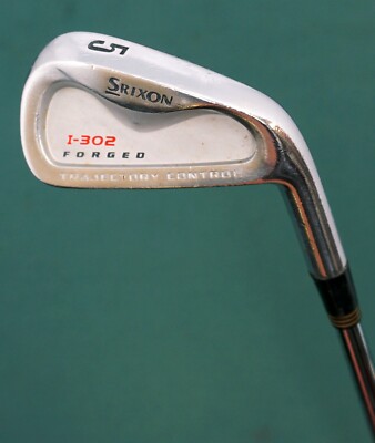 Srixon I-302 Forged Trajectory Control 4 Iron Stiff Steel Shaft Karma Grip Srixon I-302 Forged Trajectory Control 4 Iron Stiff Steel Shaft Karma Grip