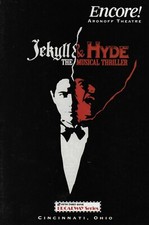 Robert Cuccioli "JEKYLL and HYDE" Linda Eder 1995 Cincinnati Tryout Playbill