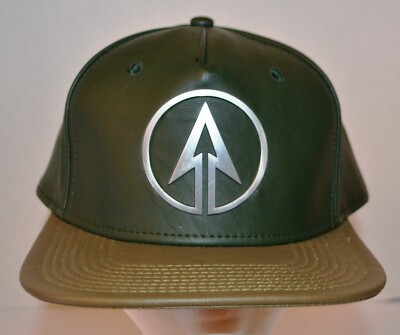 DC COMICS GREEN ARROW SUIT UP LEATHER BASEBALL CAP TRUCKER HAT SNAPBACK