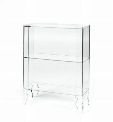 Libreria trasparente per la casa