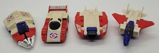 Vintage 1986 Tomy Super Alternators Complete Set of 4 vehicles! *Read*