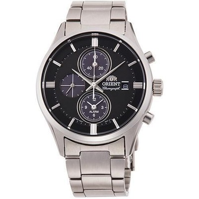 ORIENT Contemporary LIGHTCHARGE RN-TY0003L Chronograph Men's Watch New in Box