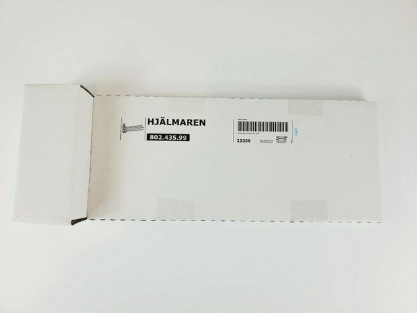 Toallero vintage Ikea Hjalmaren 4 barras NOS 802.435.99 bata sellada oscilante 