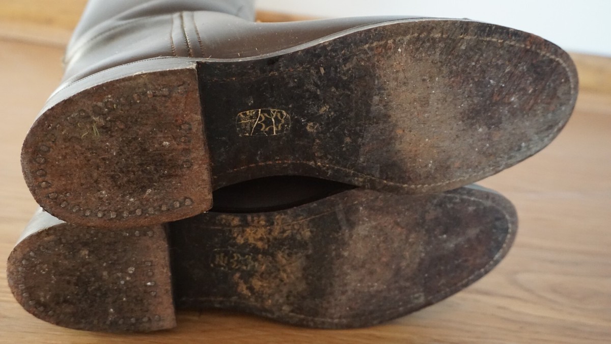 Bottes D'équitation Marlborough Pour Femme, Vintage, Taille 5 C