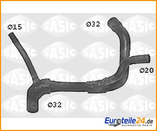 KüHlerschlauch Sasic SWH6655 Unten FüR Ford Mondeo I-image