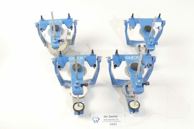 4 x Quick Articulator with Metal Plates
