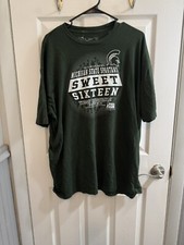 Vtg 2012 Michigan State Spartans Sweet 16 Final Four 2X-Large T Shirt  B115