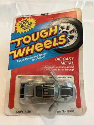 VINTAGE Kidco Tough Wheels Deluxe Sports Car Porsche 935 Turbo *NEW OLD STOCK