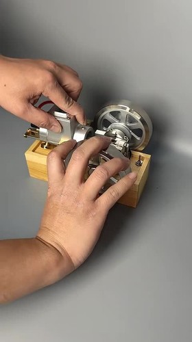 NEW Gas Engine Model Kit Gasoline Engine for Adults DIY Toy Gifts (M90) - Video 1 of 1