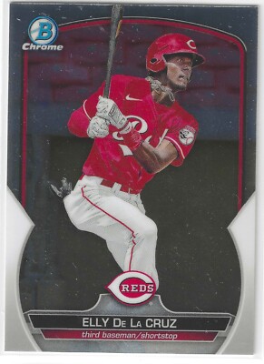 Elly De La Cruz ROOKIE CARD 2023 Bowman Chrome Prospect #BCP-65 TOP MLB PROSPECT