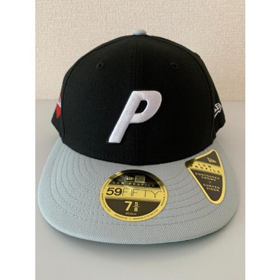 Palace Skateboards x NEW ERA LP 59FIFTY Size:7 5/8 BLACK,GREY 