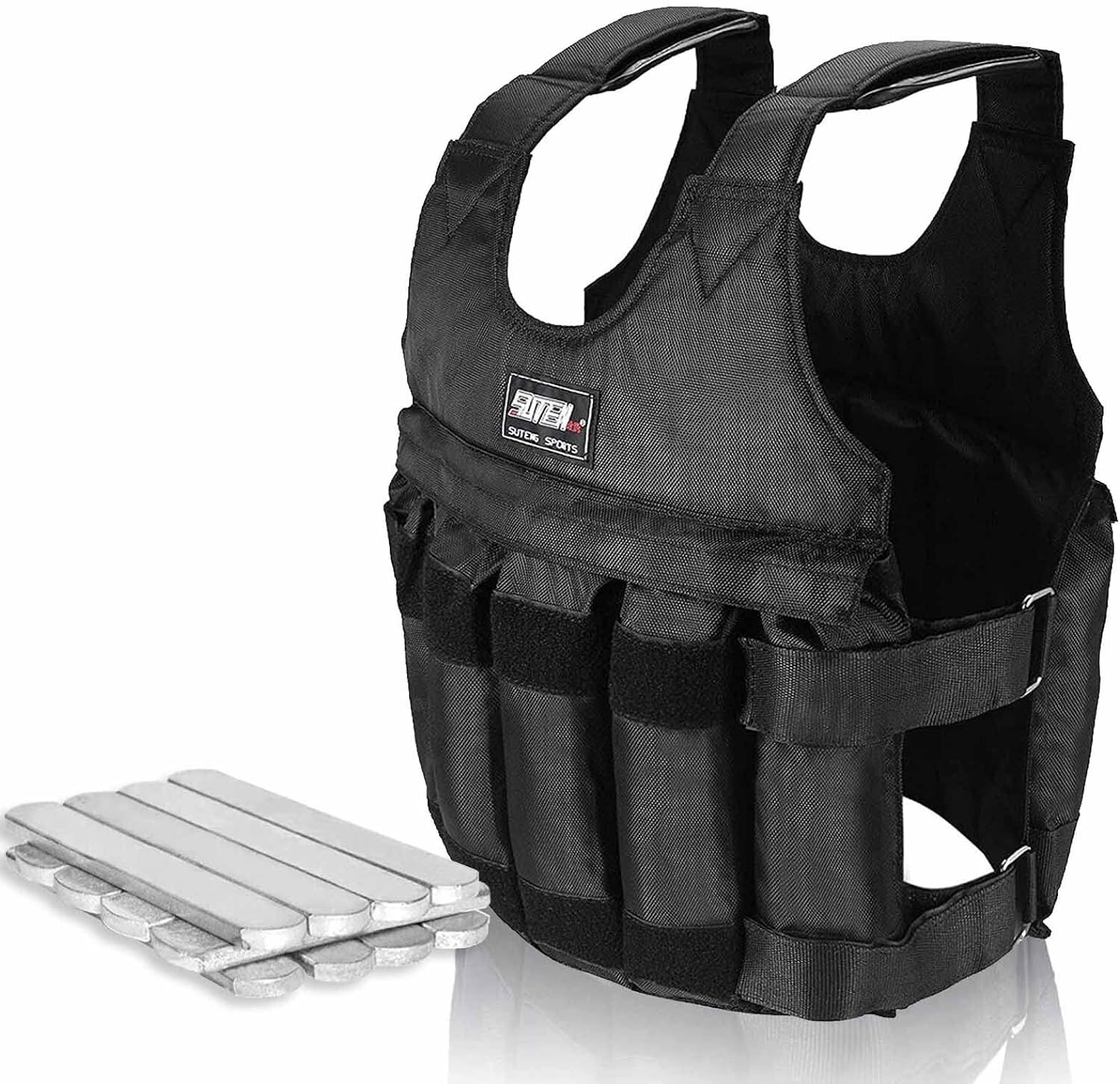 Adjustable weighted vest with weights included Strength training vests for men