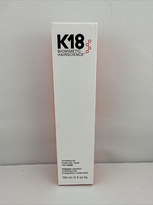 K18 Biomimetic Molecular Repair Hair Mask Professional 150ml/5oz Sealed