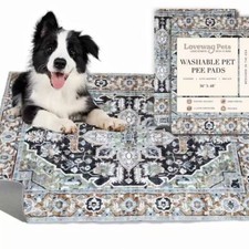 Bohemian style pet mat, dirt resistant and easy to care for cats and dogs