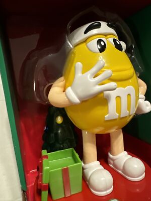 2019 M&M'S YELLOW CHARACTER LIMITED EDITION MUSICAL CHRISTMAS