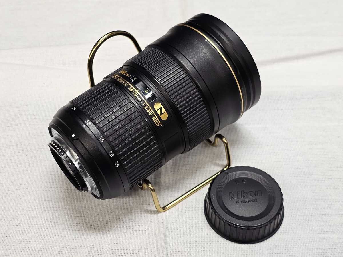Nikon Nikkor ED IF AF-S N 24-70mm F Mount Zoom Camera Lens Japan  Nice!