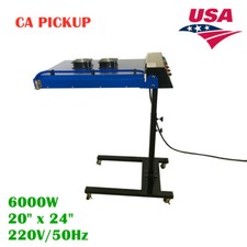 CA PICKUP-20" x 24" 6000W Screen Printing Automatic IR Flash Dryer 220V