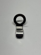 VW Glove Box Pull Tab For Beetle and Ghia 52-67 Polished Stainless .