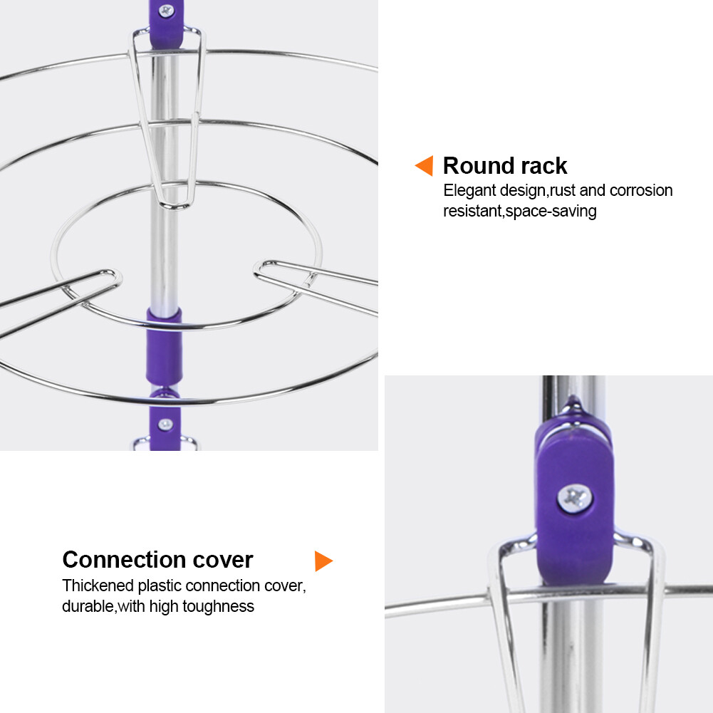 5 Tier Kitchen Pan Stand Pot Saucepan Storage Organise Unit Rack Holder