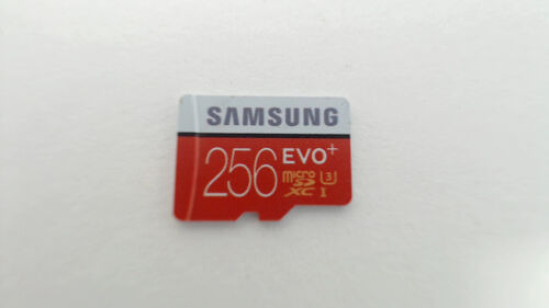 256GB Samsung Evo Plus Micro SD Memory Card - Picture 1 of 2