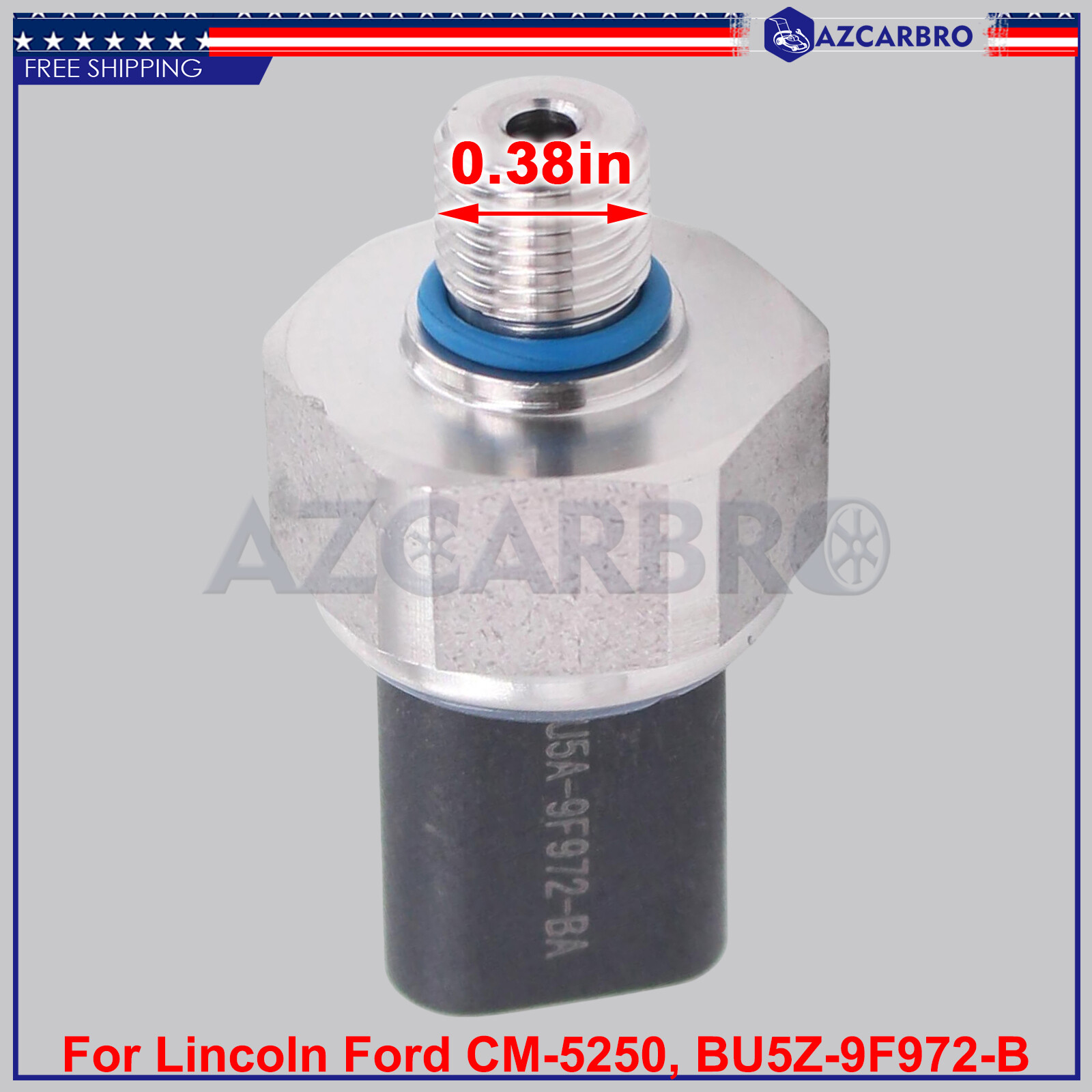 BU5A-9F972-BA Fuel Pressure Sensor For FORD EDGE E