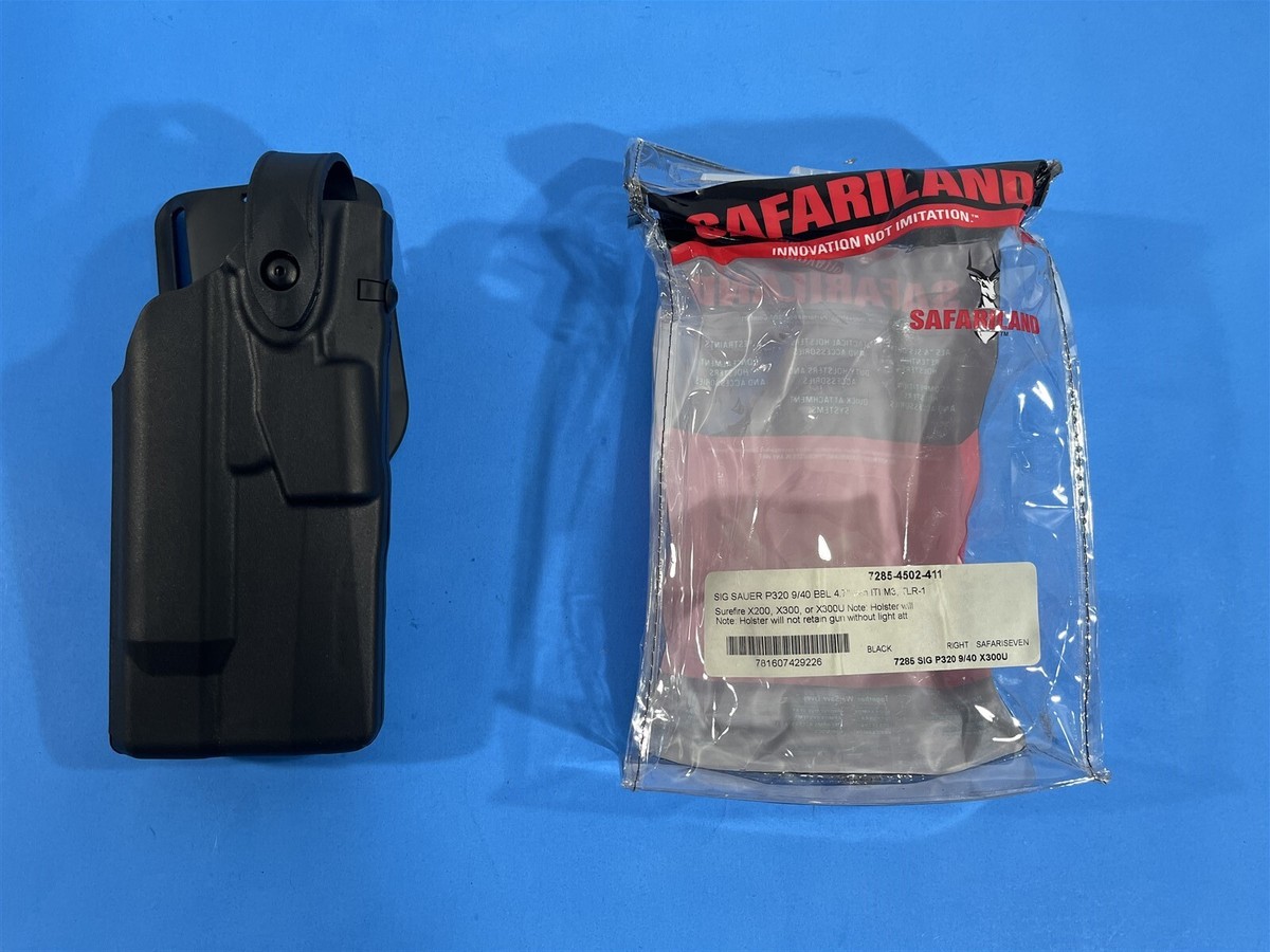 SAFARILAND 7285 7TS SLS LEVEL II LOW RIDE DUTY HOLSTER SIG SAUER