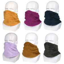 Fleece Neck Warmer Gaiter Winter Adjustable Half Face Masks Scarf for Outdoor US