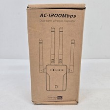 AC-1200 Mbps Dual-band Wireless Repeater Range Amplifier Signal Booster