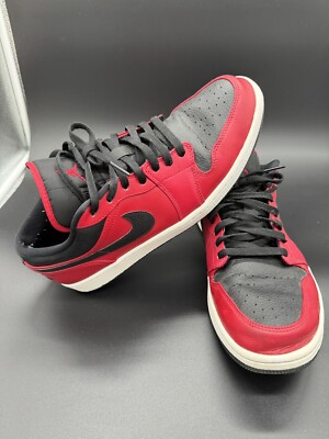 Nike Air Jordan Low Bulls White Black Gym Pebbled 46 Eu US 12 Bred Space  Jam