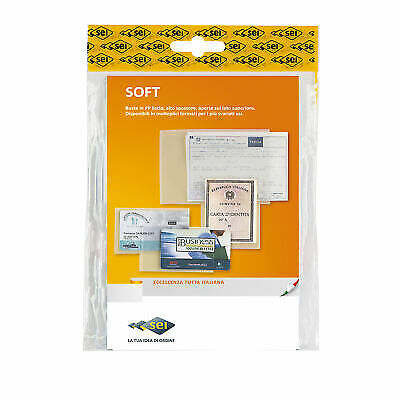 100 Buste A Sacco Pp Soft 54X86Mm Pp Sei Rota