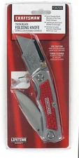 Craftsman Twin-blade Lockback Folding Pocket Knife