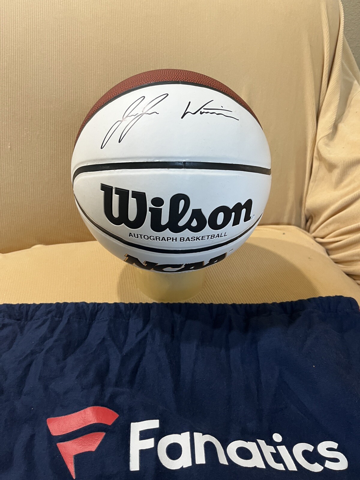 Juju Watkins USC Trojans Autographed Signed Wilson NCAA White Panel Basketball 
