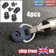 4 Rear Trunk Boot Envelope Cargo Floor Net Tie Down Hook Ring Loop Clip Fastener