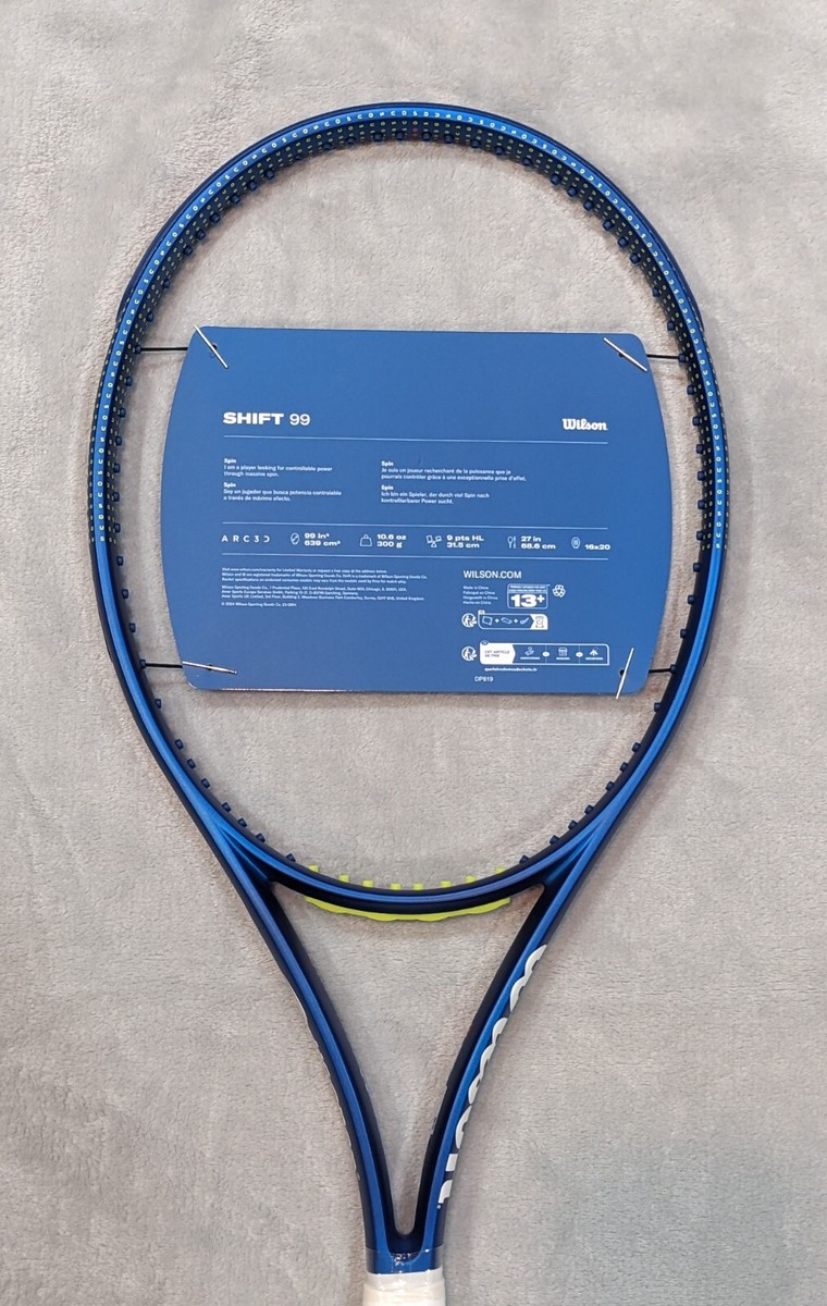 New Wilson Shift 99 v1 US Open 2024 Tennis Racket size 4 1/4 New Wilson Shift 99 v1 US Open 2024 Tennis Racket size 4 1/4