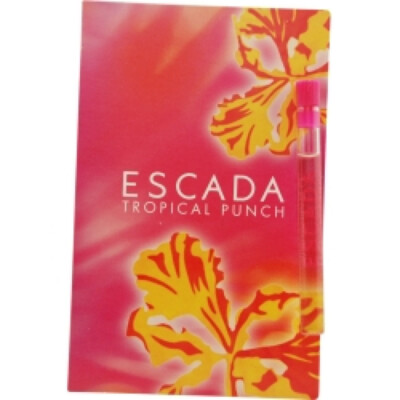 ESCADA TROPICAL PUNCH SAMPLE VIAL FOR WOMEN .04 OZ 1.2 ML EAU DE TOILETTE DAB-ON