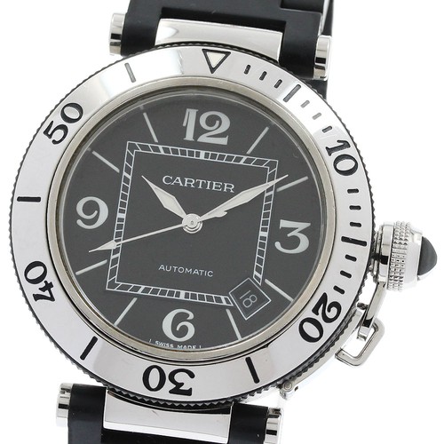 Cartier Pasha de Cartier W31077U2 40.5 mm Black Dial