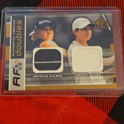 Upper Deck 2003 SP Game Used Authentic Fabrics Gulbis/Ochoa AFD-NG/LO 088/210