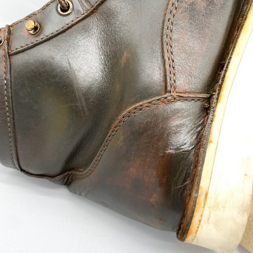 Danner Mens 13 Bull Run Moc Soft Toe 6" Wedge Brown Leather Work Shoes USA - Picture 7 of 13