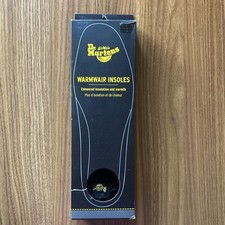 DR MARTENS WarmWair Insoles Black Thermal Insulated UK 12 US 13 NEW