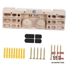 Wooden Hangboard Rock Climbing Pull Up Bar Designed Training for Climbing,