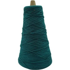 Dixie Yarns Jade Green 78034 2/24 Bright Acrilan Vintage Knitting Cone Yarn